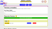 Ansicht Termine neu 1